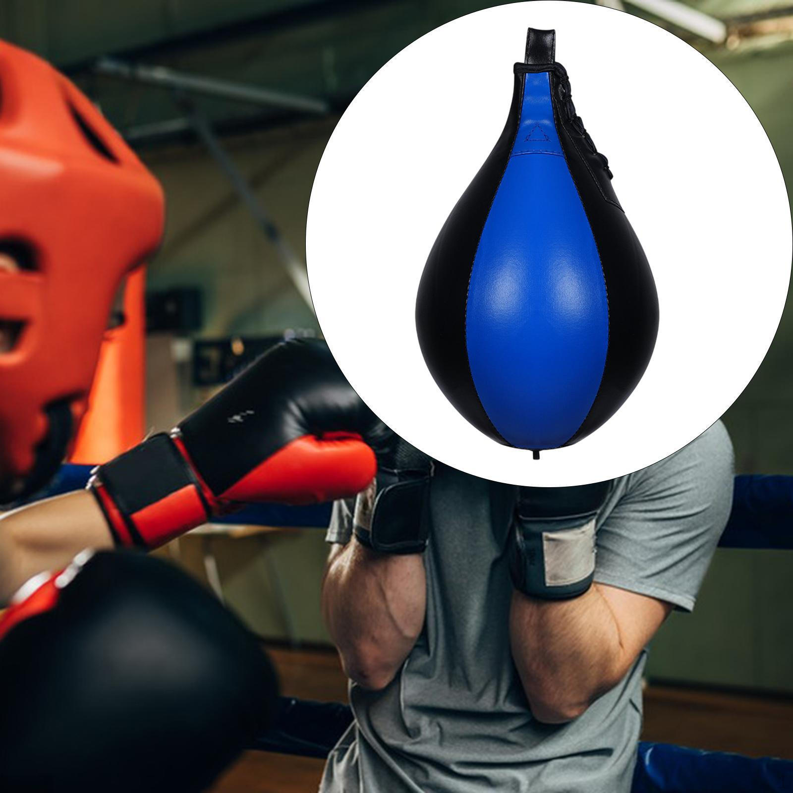 

Бокс Подвесной Мяч Уклонение Удар Упражнение Фитнес Боксерская Груша Скорость для Улучшения синий