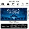 Christmas Nativity Scene Garage Door Banner - Vibrant Holiday Backdrop for Photo Booth, Yard Sign, and Party Decorations