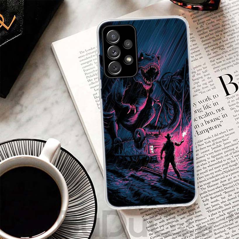 Jurassic Park Dinosaur World Phone Case For Samsung A16 A26 A36 A56 A15 A14 A13 A55 A54 A53 A25 A24 A23 A35 A34 A33 A05S A04S A1