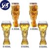 Gift Craft Souvenir 2022 Beer Mug Glass Cup Football Model Drink Bottle