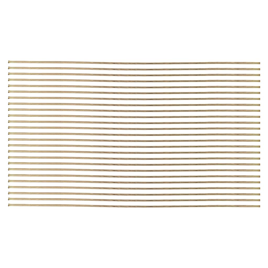 Brazing Wire (Set of 25) in Brass Material Perfectly Suited for Oxyacetylene Welding Applications at a Length of 250mm