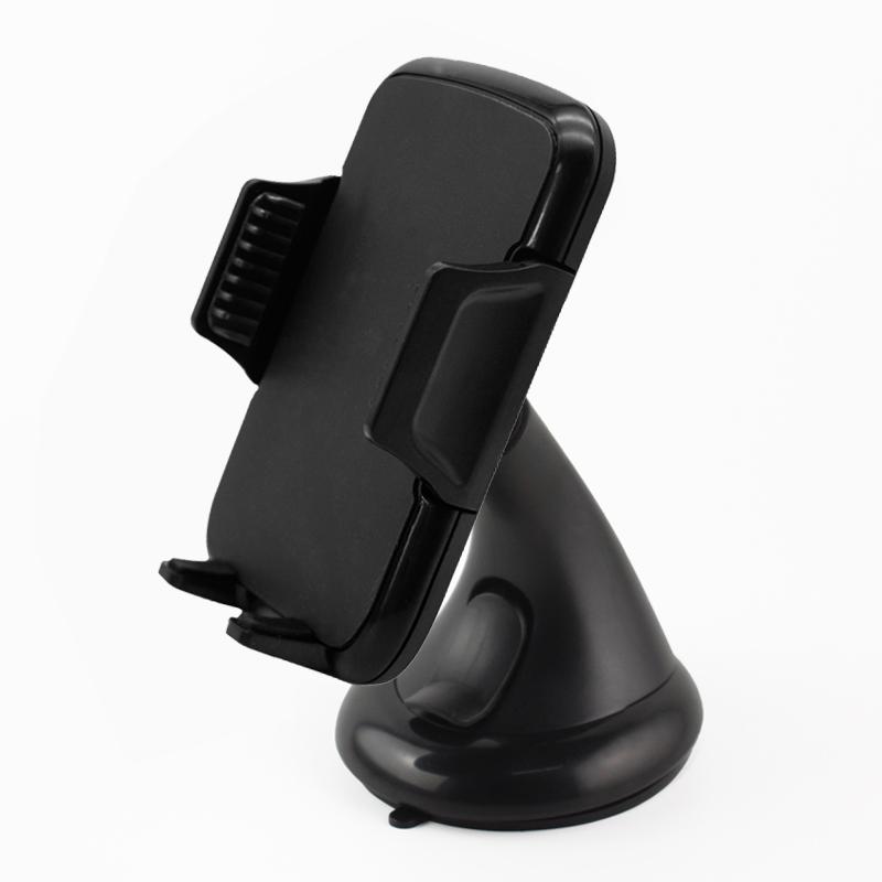 Car Mount Phone Holder Phone Mount for Car Windshield Universal Hands Free Automobile Cell Phone Holder чёрный