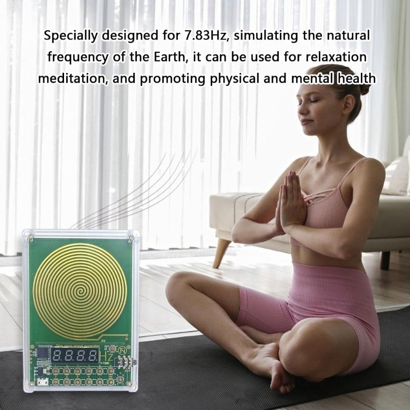 Schumann Waves Generator Resonances Generator 7.83Hz High Stability Frequency Adjustable from 0.1HZ~99999HZ Ranges