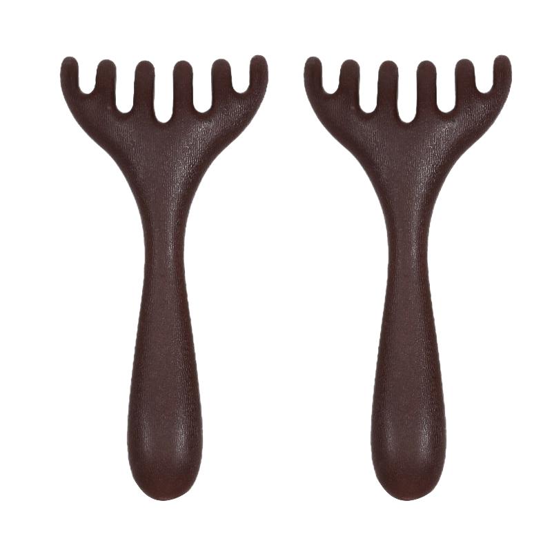 Meridian Massage Comb Anti-static 6-Claw Head Massager Promote Blood Circulation Body Gua Sha Tool Head Massage Brush