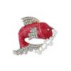Good Luck Koi Carp Fish Leaping Dragon Gate Accessory Brooch