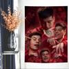 Fashion Rapper DDUKIS Cartoon Tapestry Art Science Fiction Room Home Decor Wall Hanging Sheets