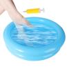 Portable Inflatable Foot Basin Convenient Foot Soaking Bath for Pool Beach Foldable Foot Soaking Bath for Pool Entry Ladder