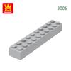 Non-Toxic 17Pcs/Lot 3006 Thick 2X10 Building Blocks Moc Classic Accessories Compatible Bricks Children Toys Gift Box