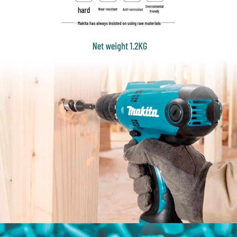 Makita DF0300 Multi-Function Electric Drill: Impact Pistol & Screwdriver