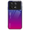 For Xiaomi Poco F6 Pro 5G/Redmi K70 5G/K70 Pro Case Tempered Glass Phone Cover Gradient Color