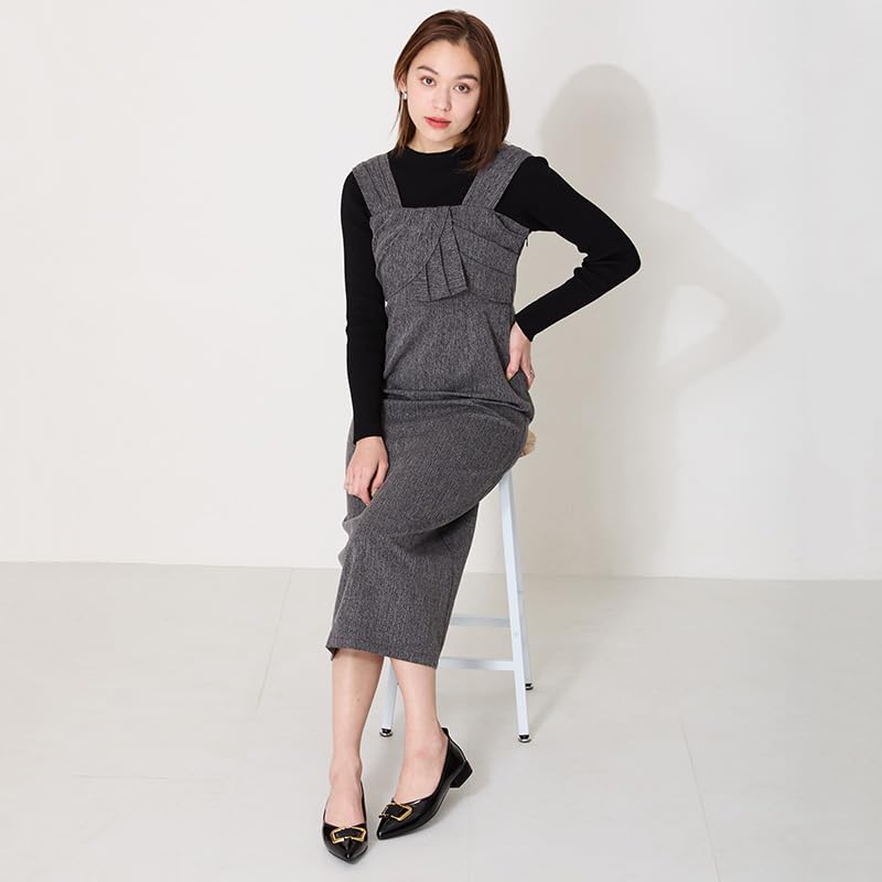 Motif Low Heel Enamel Pointed Toe Flat 51104 BLACK cm E [Oriental Traffic] Pumps, Pumps, Pumps, Pumps, Pumps, Women's 25.0