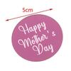 50pcs Happy Birthday Cupcake Toppers Acrylic Circle Dessert Cake Top DIY Decorations Insert Card Kids Birthday Party Supplies