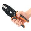 IWISS Flagge Typ Crimp Terminal 187 Typ 250 Typ Flagge Typ Faston Terminal L Typ Terminal Crimpen Werkzeug 0.5/2,5 mm2 HS-FL(HS-05FL)