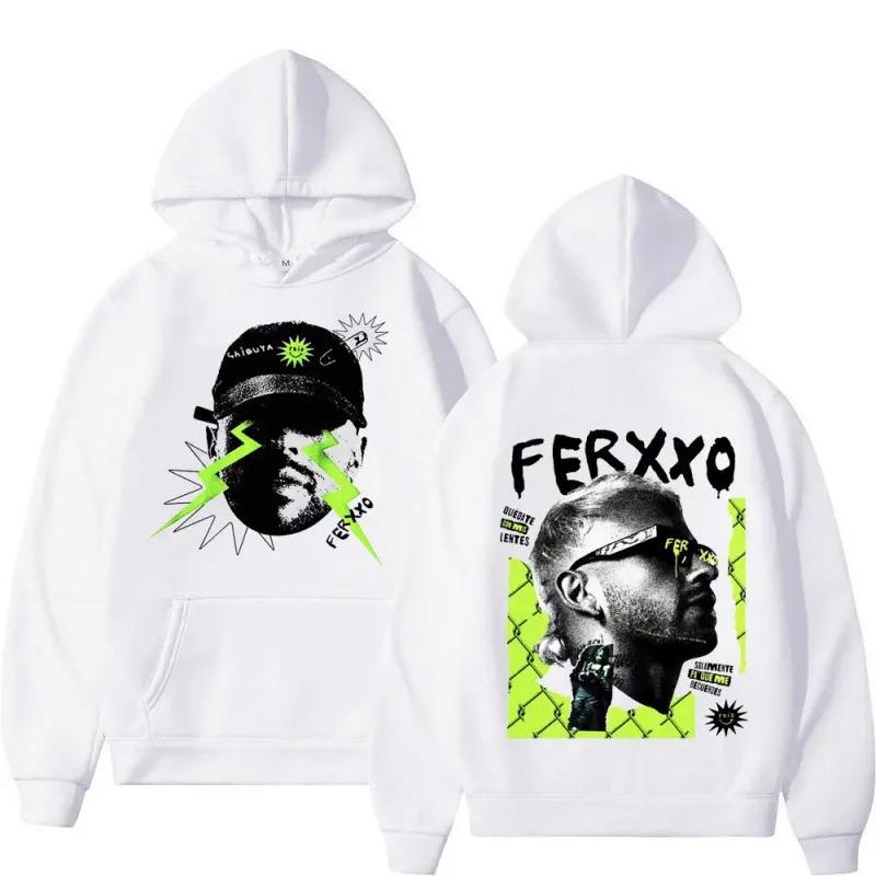 Feid Ferxxo European Size Men's Hoodies - Autumn/Winter Collection