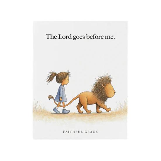 

Господь, будь моим миром сегодня Настенное искусство Нейтральный Псалом Настенный плакат Духовная цитата из Библии Настенное украшение для детской комнаты D 1