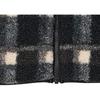 UNIQLO Plaid Stand Collar Windproof Fleece Jacket Women jackets Black 453249-09