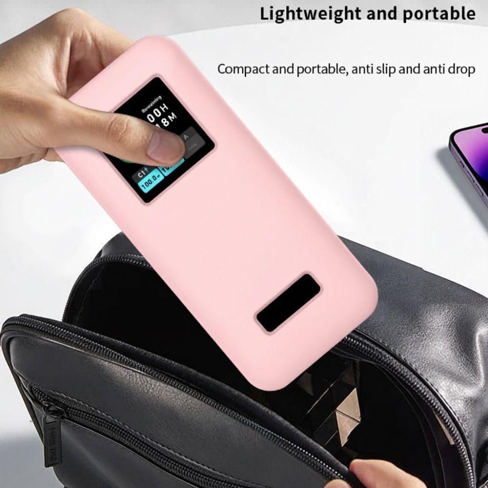 Shockproof Silicone Case Soft Anti-drop Protective Cover Dustproof Portable for Anker Prime 20000mAh Power Bank 200W