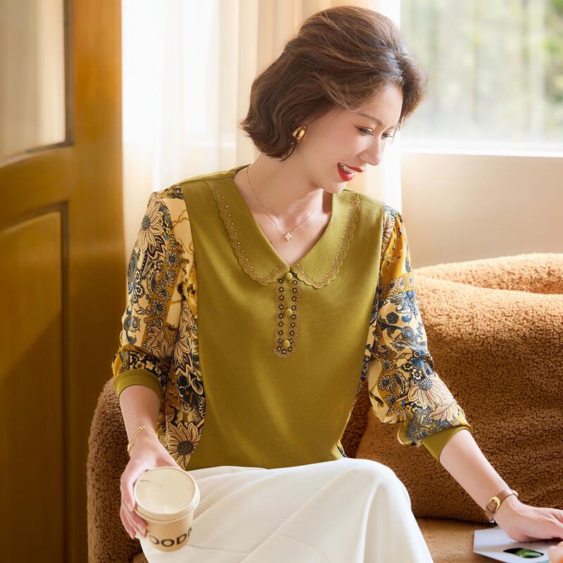 

Women s Autumn Loose Casual T-Shirt 3XL