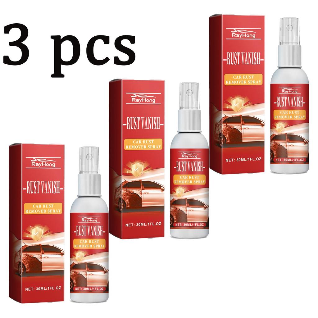 Rayhong Car Rust Remover Spray 30ml - Car Metal Rust Removal, Polishing, Stain Removal, Coating Cleaner