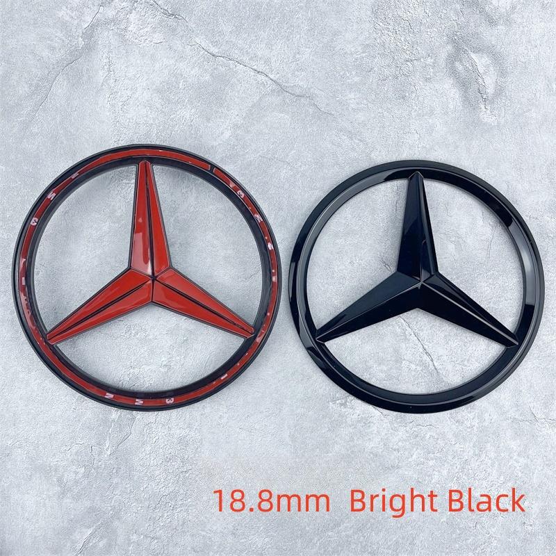 

2025 Hot Car Sticker Car Front Grille Badge Decal Cover Emblem for Mercedes Benz W204 W205 W210 W212 W213 C E Class GLA GLK ML G