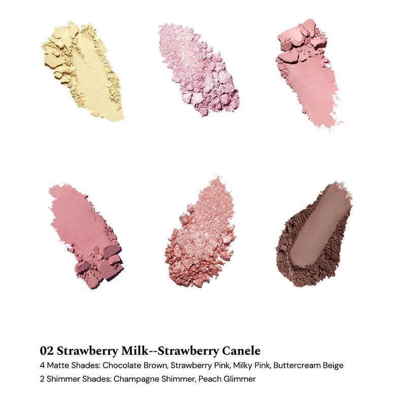 [Flower Knows] The Sweetie Bear 6-Color Makeup Palette 6.5g