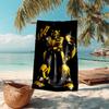Beach Towel with Bumblebee Pattern - Soft,absorbent,machine Washable Lightweight&Modern,swimming,Travel Essentials