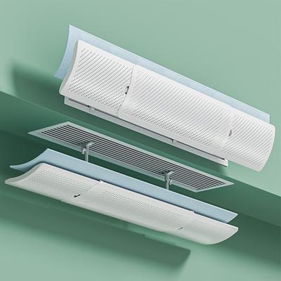 AC Air Deflector Windshield Adjustable Airflow Direction