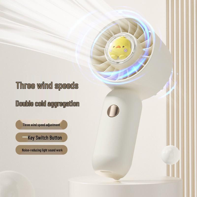 Rechargeable Portable USB Mini Desk and Handheld Fan