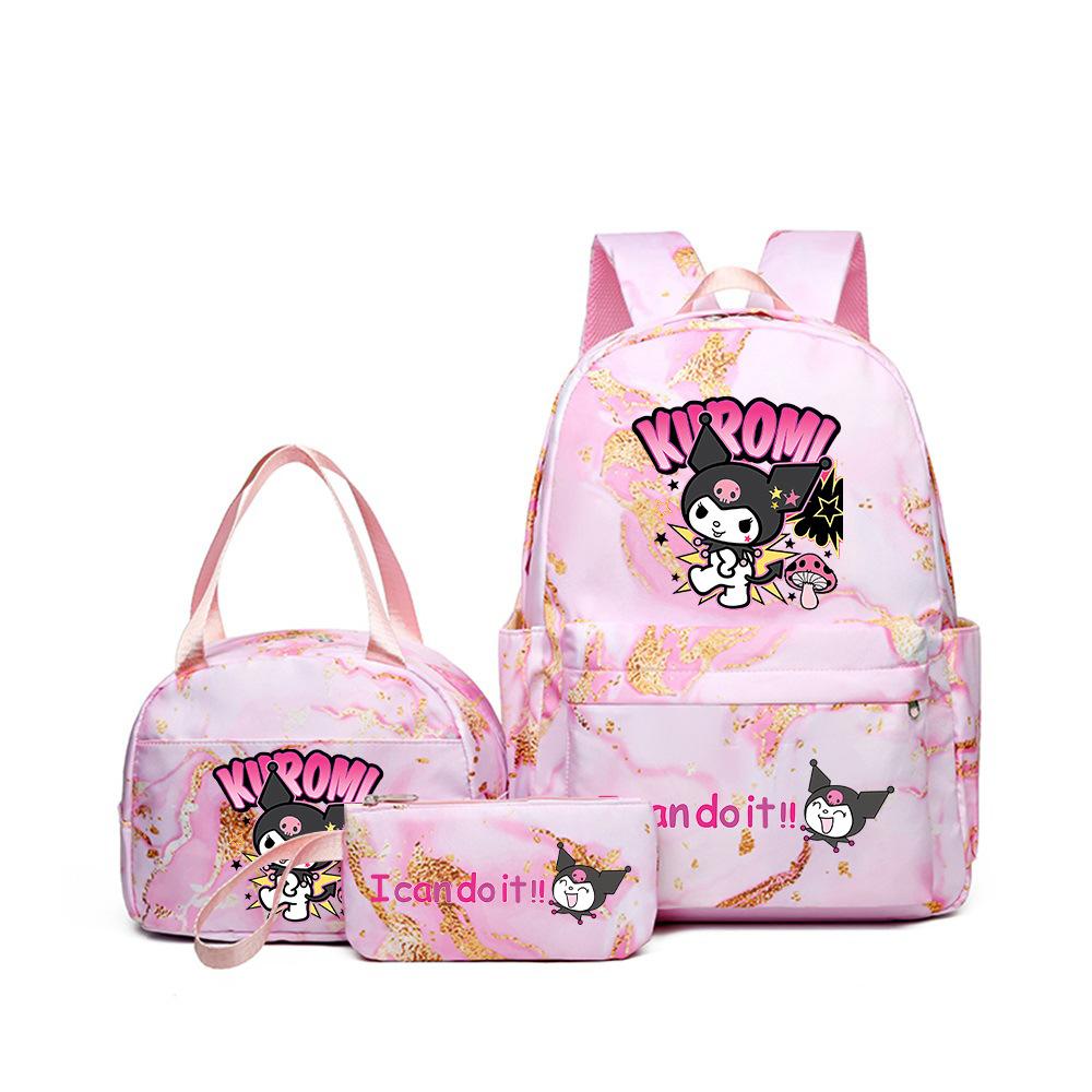 Student Schoolbag Cartoon Cute Large Capacity Backpack Lightweight Waterproof Middle School Student Backpack