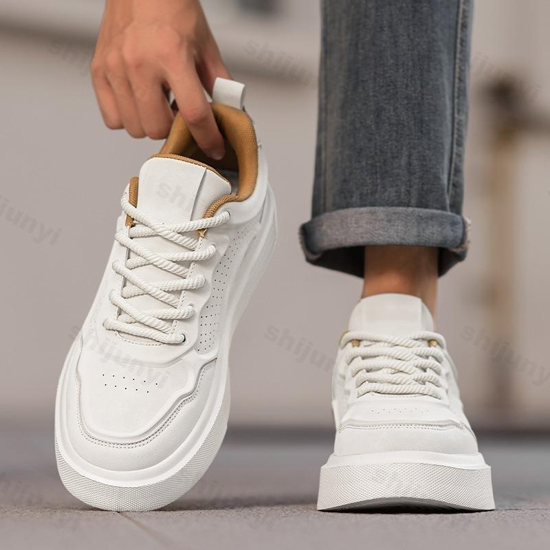 Fashion 2025 Autumn New Retro Low Top Thick Soled Casual Shoes for Men Fashion Trend Versatile Comforatble Breathable Platform sneakers