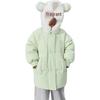 Balabala Girls' Cartoon Hooded Down Jacket