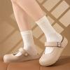 Fashion Women Sandals Mary Jane Outdoor Sandals Thick Sole Closed Toe Garden Clogs Beach Slippers Soft Bottom Home Slides