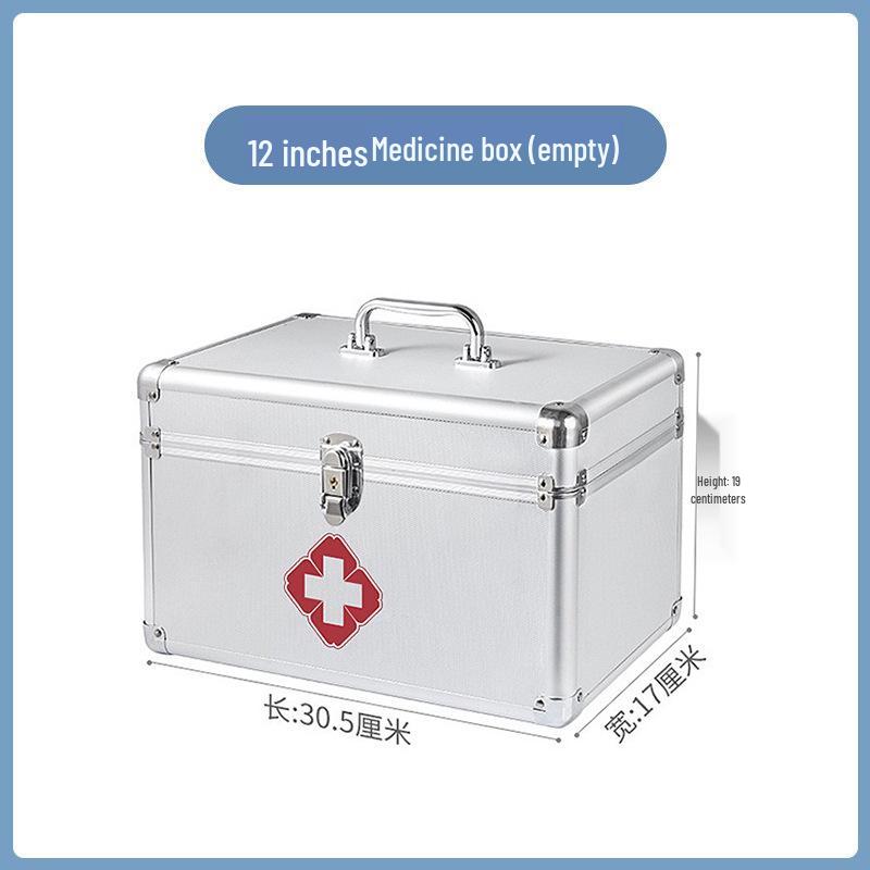 Family Pack Large Capacity First Aid Medicine Storage Box