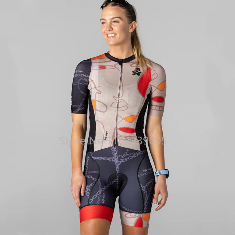 Betty 2026 Summer Lady Short -sleeved Bib Shorts Latest Bicycle Cycling Set Cushion Cushion Maillot Ciclismo Mtb Uci Suit