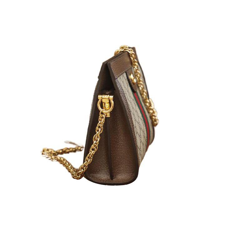 Gucci Ophidia Small Shoulder Bag GG Supreme Women Shoulder_bags Tan 503877-K05NG-8745