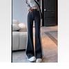 Women's High-Waist Flared Sports Pants with Side Stripes - Spring/Autumn 2026 Collection
