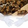 Bee Keeping Protective Goatskin Gloves with Vented Long Sleeves Beekeeping Tools