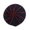 Women Winter Hat Thick Warm Knitted Hat Soft Velvet Slouchy Cap with Visor Brim for Middle-Aged And Elderly Ladies