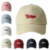Sun Protection Embroidery Letter Baseball Cap Anti-UV Peaked Cap Outdoor Sun Hat  Summer/Spring