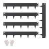 Steel Landscape Edging 5 Packs 39 X 4in Rust-Resistant for Yard Black