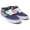 Supreme X Vans Half Cab Comfortable Versatile Mid-Top Skate Shoes Unisex Skate Shoes Blue VN0A5KYANVY