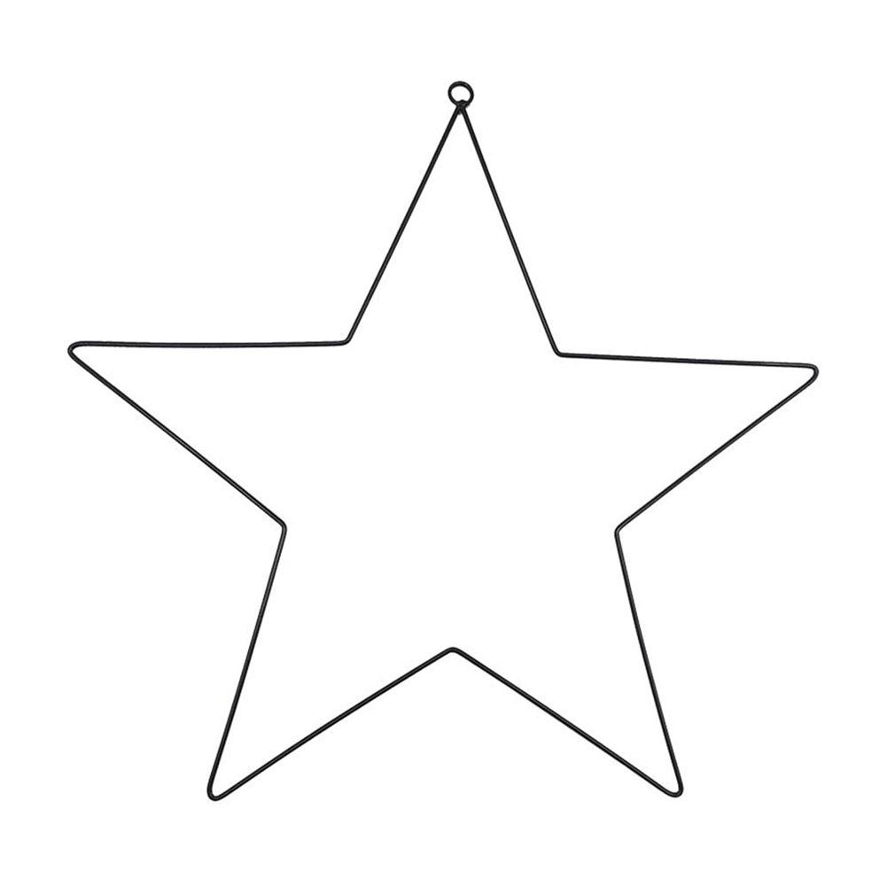 Star Wreath Ring Iron Dreamcatcher Metal Stable Support