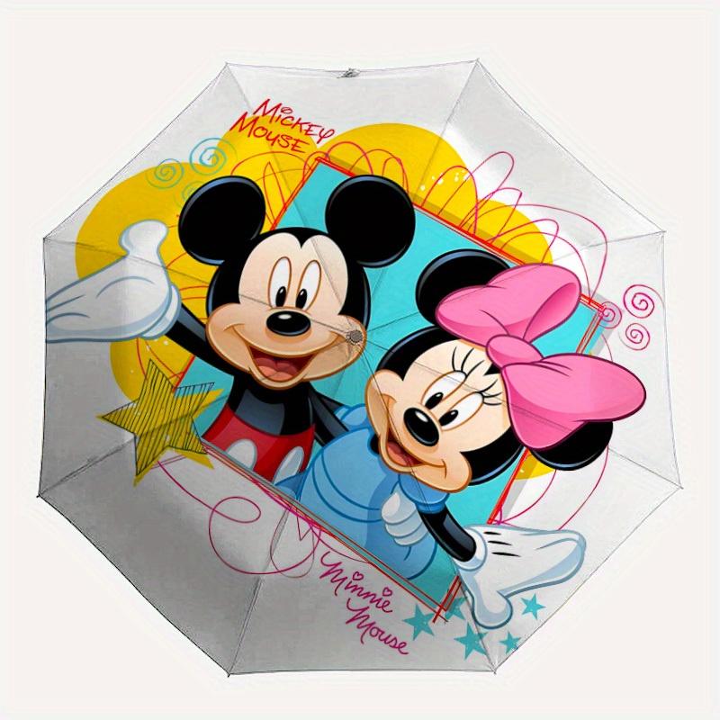 

1pc Mickey, Minnie Automatic Open/close, All-Season Portable Folding Umbrella, Perfect Gift for Friends yy250807023