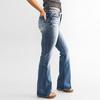 Women's Jeans Temperament Versatility Washed Slacks Denim Trousers