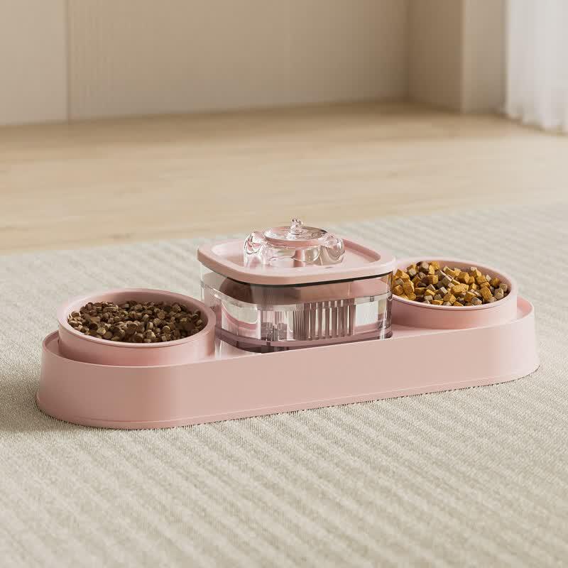 LISM Pet Food and Water Dispenser Bowl