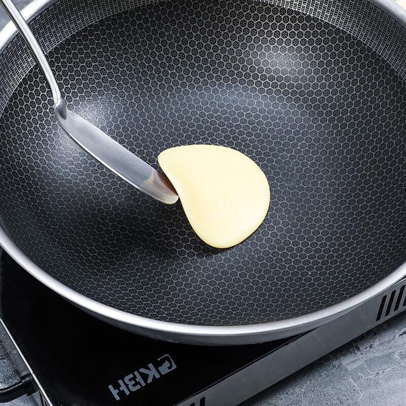 KOBACH 32cm Honeycomb Micro-Pressure 304 Stainless Steel Wok