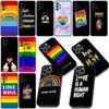 Liebe Ist Liebe LGBT Regenbogen Herz LGBTQ Hülle für Motorola Moto Edge 50 30 Fusion 40 NEO Ultra Pro G22 G23 G20 G35 G84 G13 G53