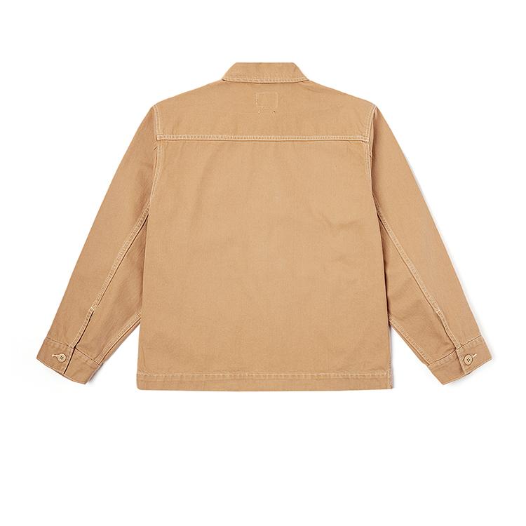 Lee Comfortable Contrast Stitch Design Work Jacket Men Jackets Khaki LMT010155201532A07960