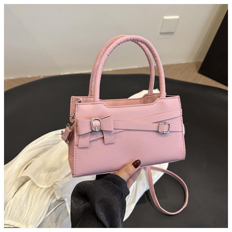 Spring Fashion Handbag Small Carry Bag for Women's New Simple Small Square Bag Versatile One-shoulder Crossbody Bag