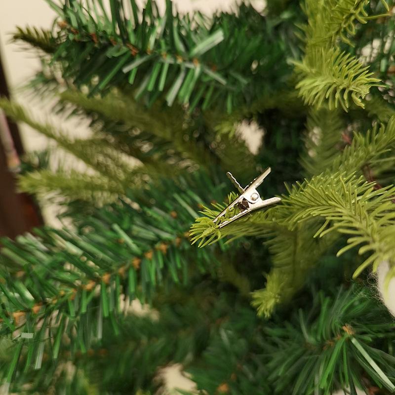 

Christmas Floral Alligator Clips - Small Iron Flower Clips Iron